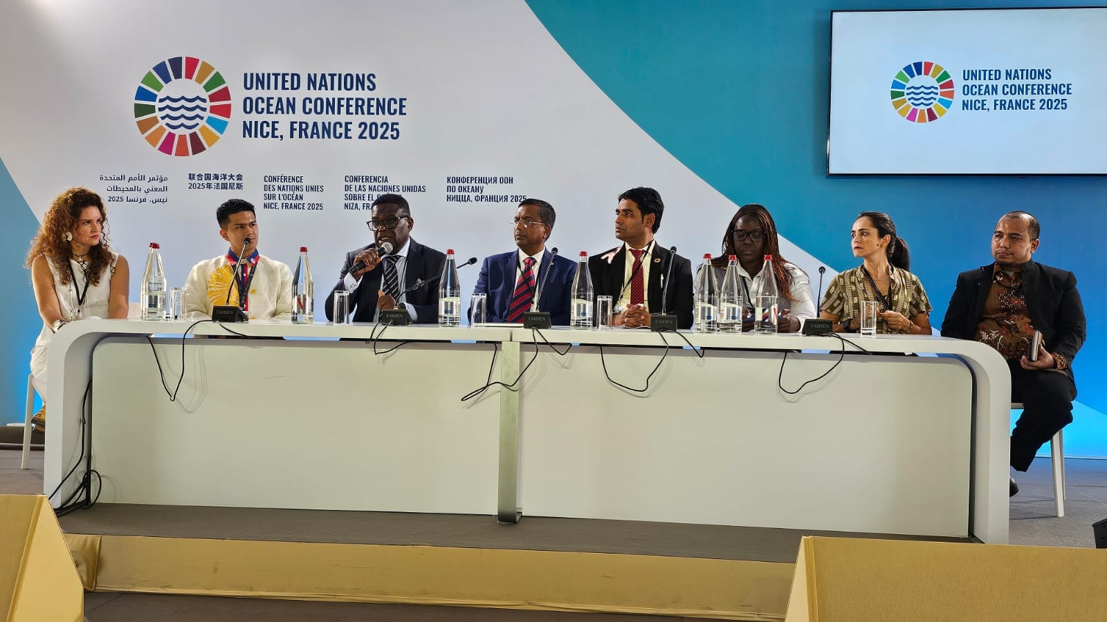 Ocean Centres Bangladesh at UN Ocean Conference in Nice, France